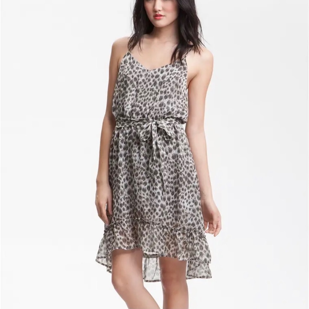 Charlie Jade Animal Print Silk Dress